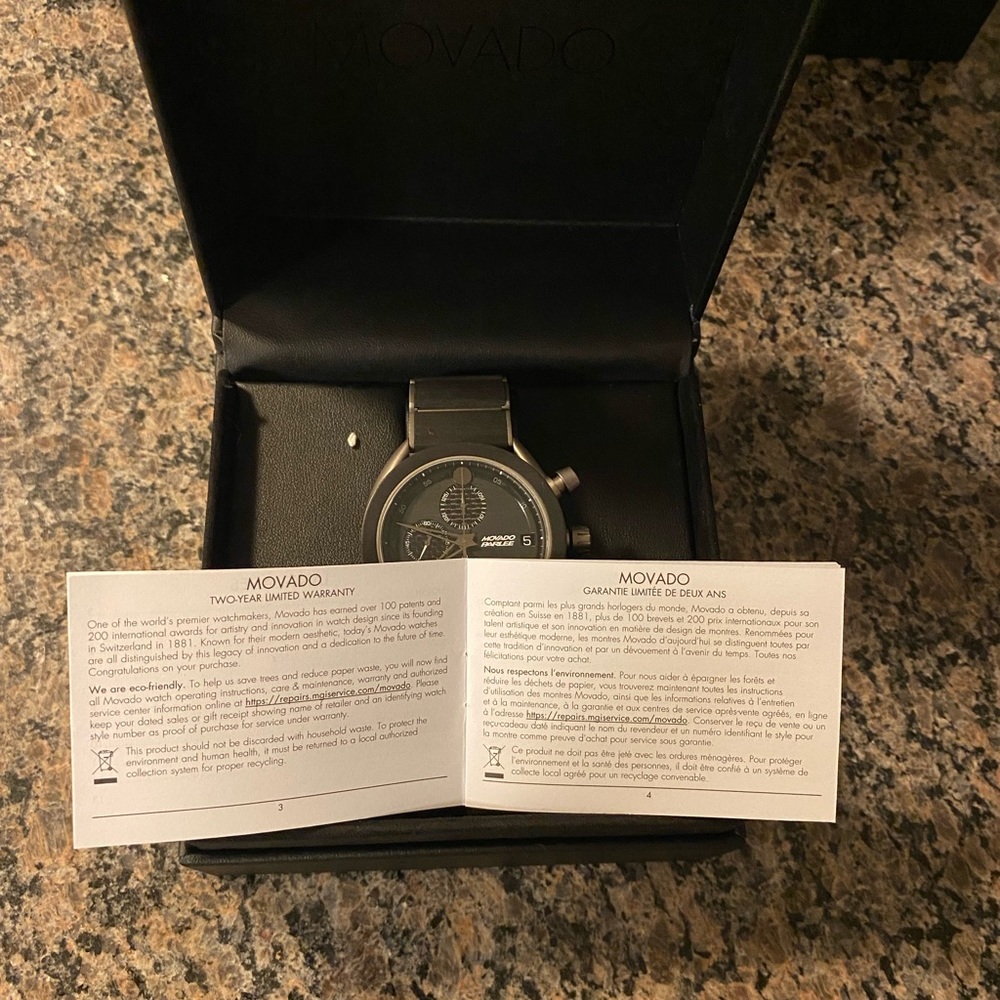 Movado Parlee Limited Edition 25 out of 100. - Picture 8 of 8